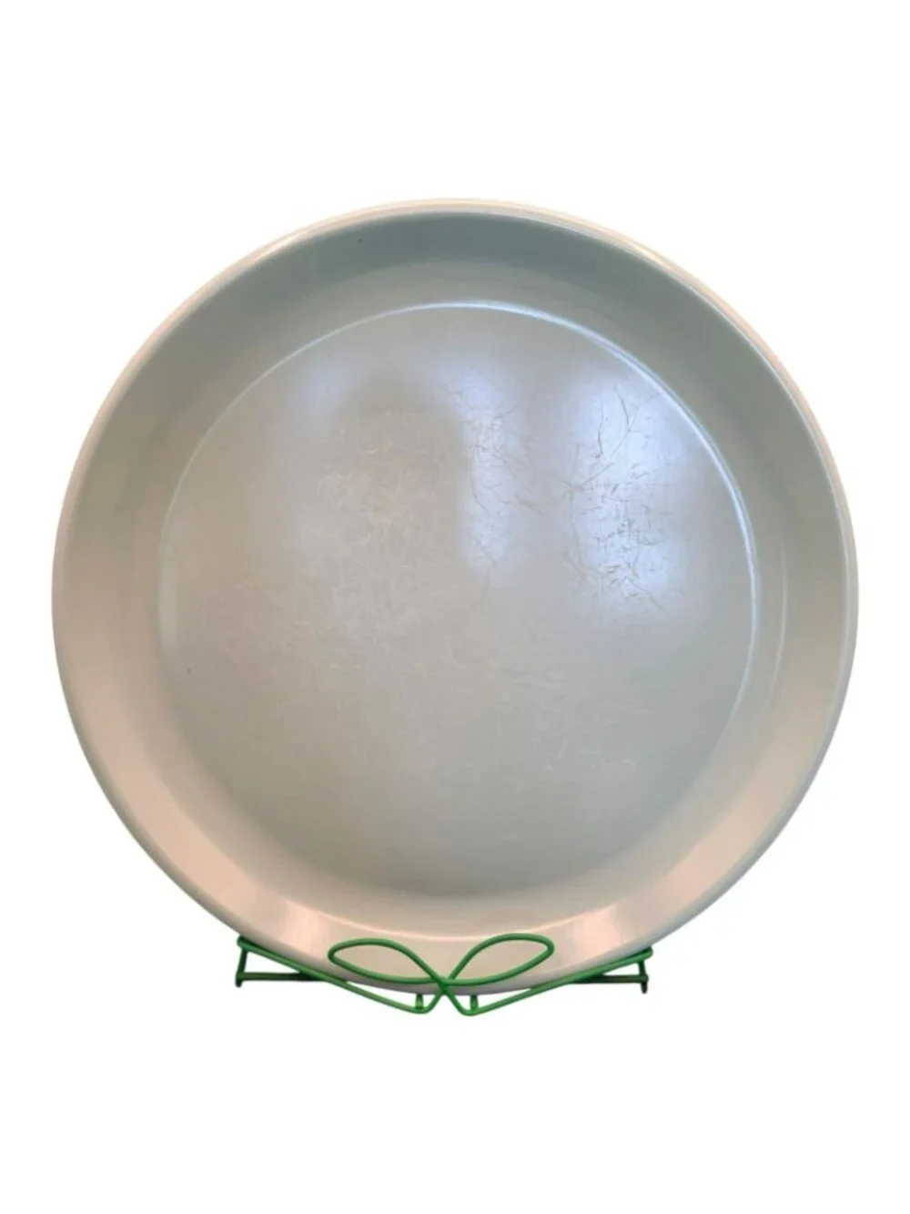 Rubbermaid Blue Plastic Plates Set Of 4 Lightweight Durable 10-Inch Round Dinner